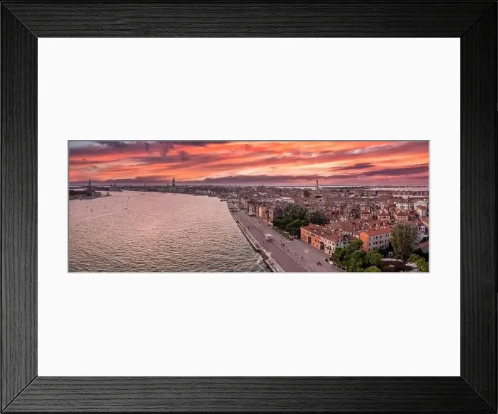 Framed Print : Aerial View Of Venice near Saint Mark's Square Framed Print : Aerial View Of Venice near Saint Mark's Square
