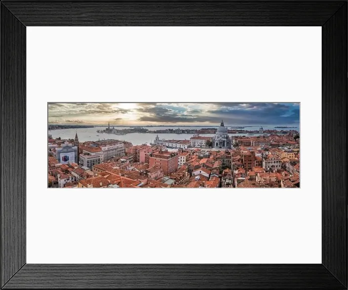 Framed Print : Aerial view of Santa Maria della Salute church in Venice Framed Print : Aerial view of Santa Maria della Salute church in Venice