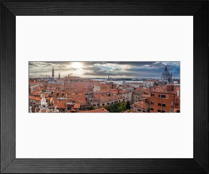 Framed Print : Aerial view of Santa Maria della Salute church in Venice Framed Print : Aerial view of Santa Maria della Salute church in Venice