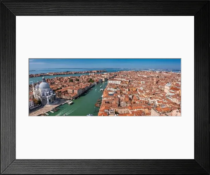 Framed Print : Aerial View Of Venice near Saint Mark's Square Framed Print : Aerial View Of Venice near Saint Mark's Square