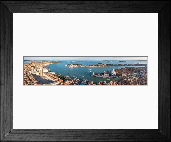 Framed Print : Aerial view of iconic San Marco square Framed Print : Aerial view of iconic San Marco square