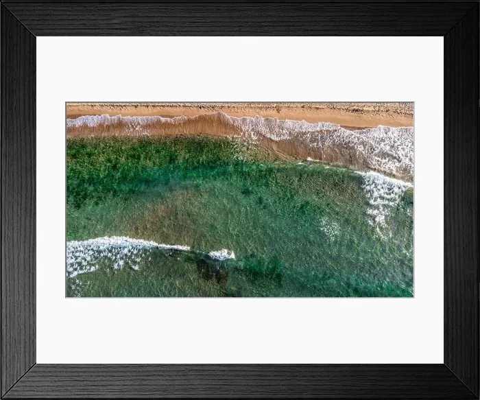 Framed Print : Waves meet sand at Arkutino beach Framed Print : Waves meet sand at Arkutino beach