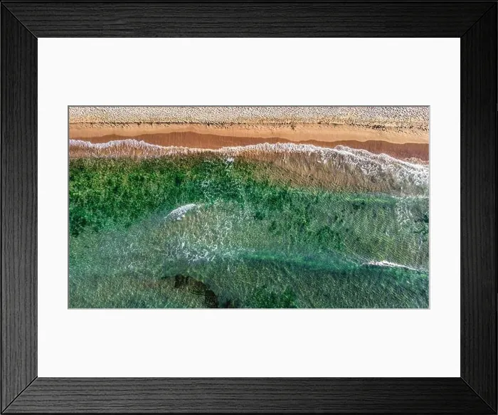 Framed Print : Waves meet sand at Arkutino beach Framed Print : Waves meet sand at Arkutino beach
