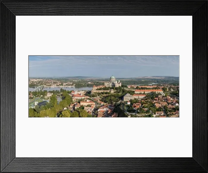 Framed Print : aerial view of Esztergom Basilica in Hungary Framed Print : aerial view of Esztergom Basilica in Hungary