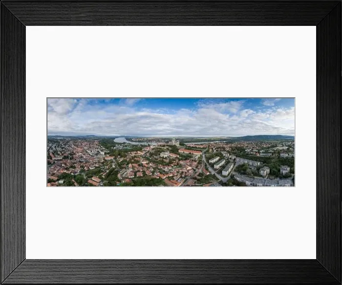 Framed Print : aerial view of Esztergom Basilica in Hungary Framed Print : aerial view of Esztergom Basilica in Hungary