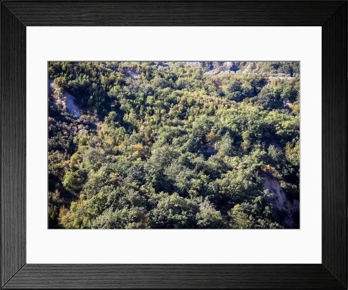 Framed Print : Beautiful view of the forest of Toscana Italy from above photographed with a drone Framed Print : Beautiful view of the forest of Toscana Italy from above photographed with a drone