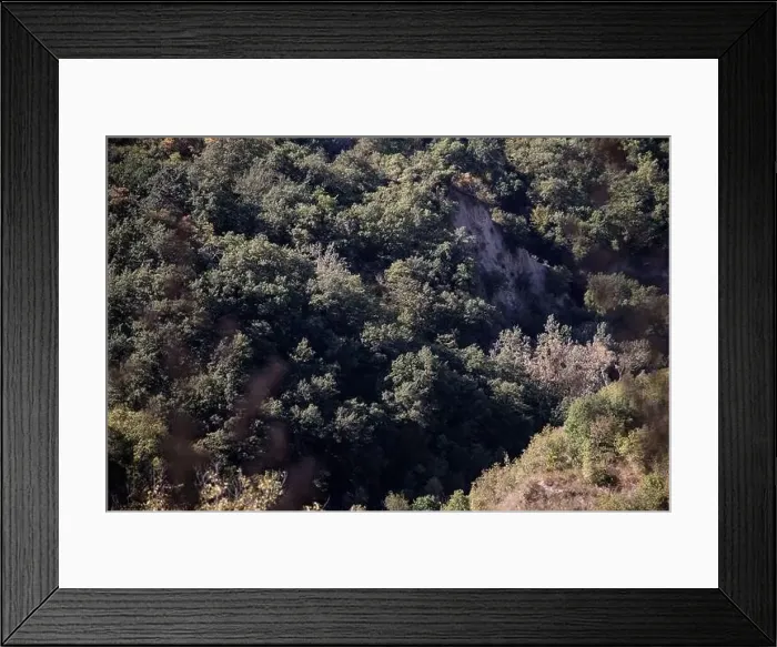 Framed Print : Beautiful view of the forest of Toscana Italy from above photographed with a drone Framed Print : Beautiful view of the forest of Toscana Italy from above photographed with a drone
