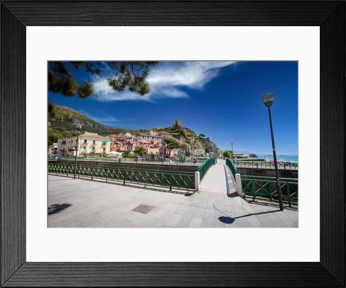 Framed Print : Vietri sul mare in amalfi coast, italy Framed Print : Vietri sul mare in amalfi coast, italy