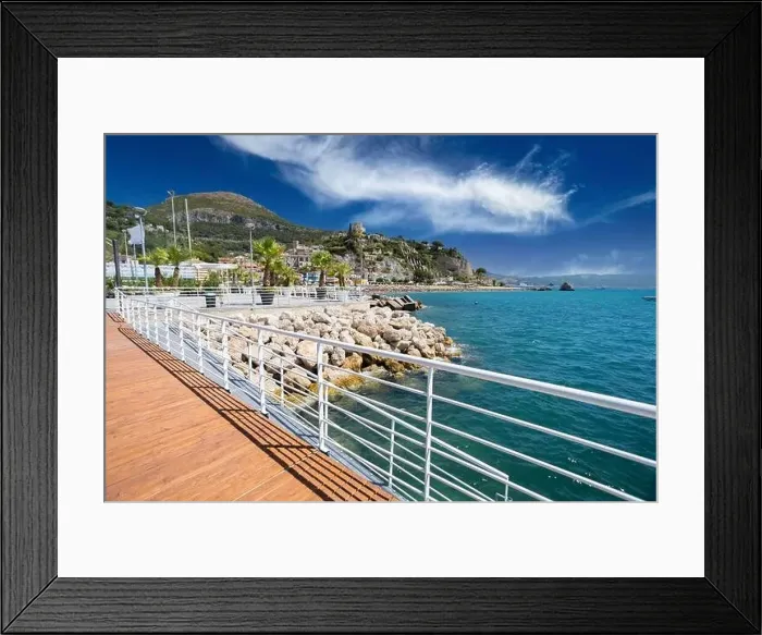 Framed Print : Vietri sul mare in amalfi coast, italy Framed Print : Vietri sul mare in amalfi coast, italy