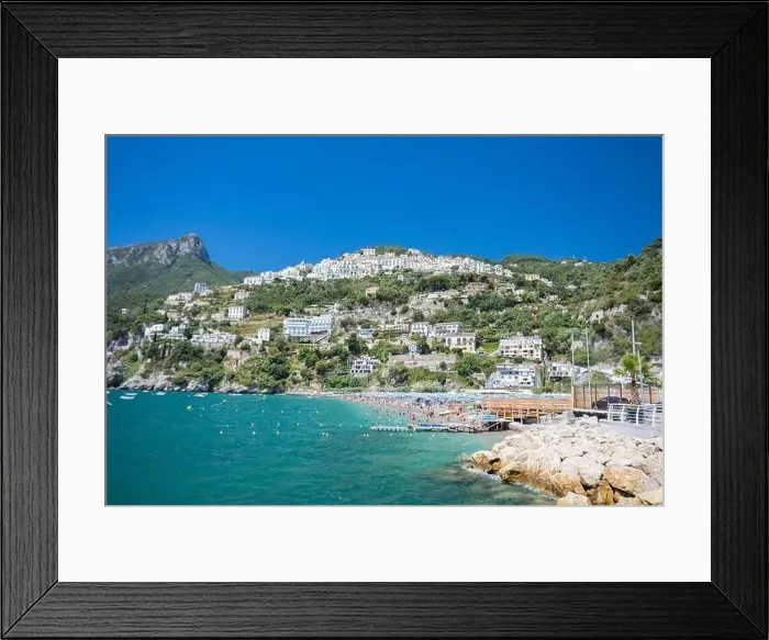Framed Print : Vietri sul mare in amalfi coast, italy Framed Print : Vietri sul mare in amalfi coast, italy
