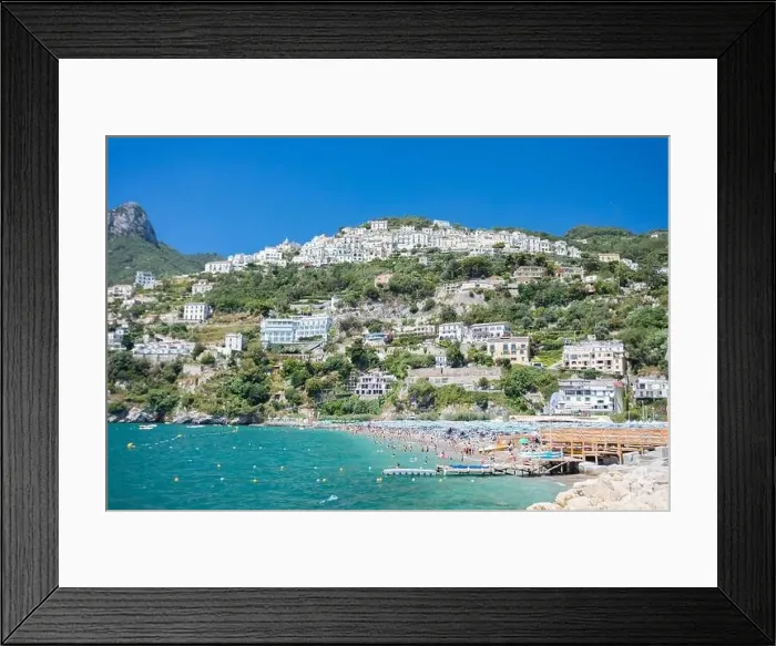 Framed Print : Vietri sul mare in amalfi coast, italy Framed Print : Vietri sul mare in amalfi coast, italy