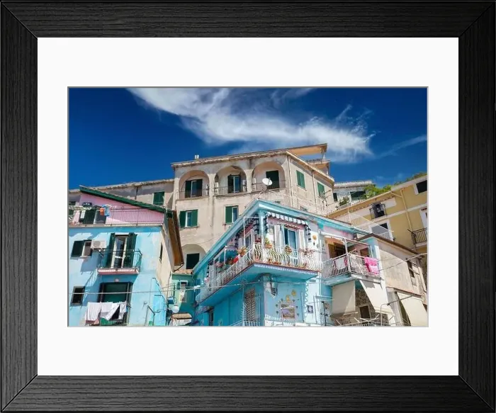 Framed Print : Vietri sul mare in amalfi coast, italy Framed Print : Vietri sul mare in amalfi coast, italy