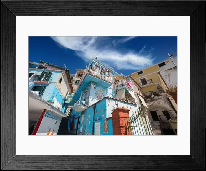 Framed Print : Vietri sul mare in amalfi coast, italy Framed Print : Vietri sul mare in amalfi coast, italy