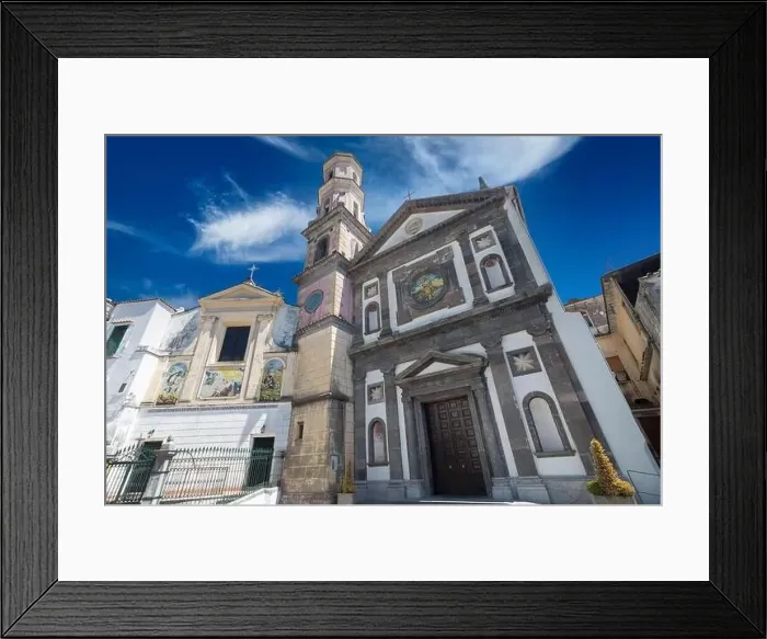 Framed Print : Vietri sul mare in amalfi coast, italy Framed Print : Vietri sul mare in amalfi coast, italy