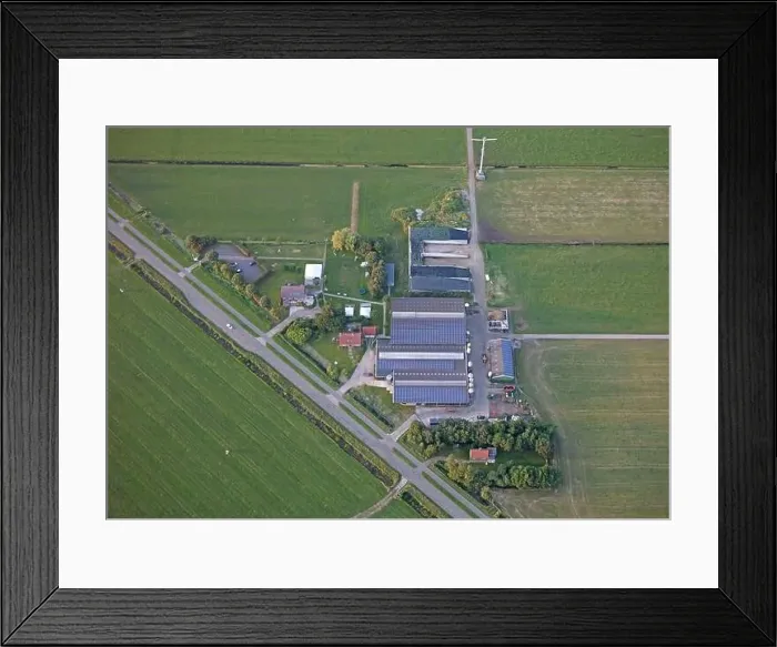 Framed Print : Agricultural landscape of Friesland Framed Print : Agricultural landscape of Friesland