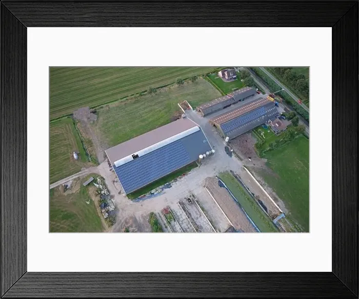 Framed Print : Agricultural landscape of Friesland Framed Print : Agricultural landscape of Friesland