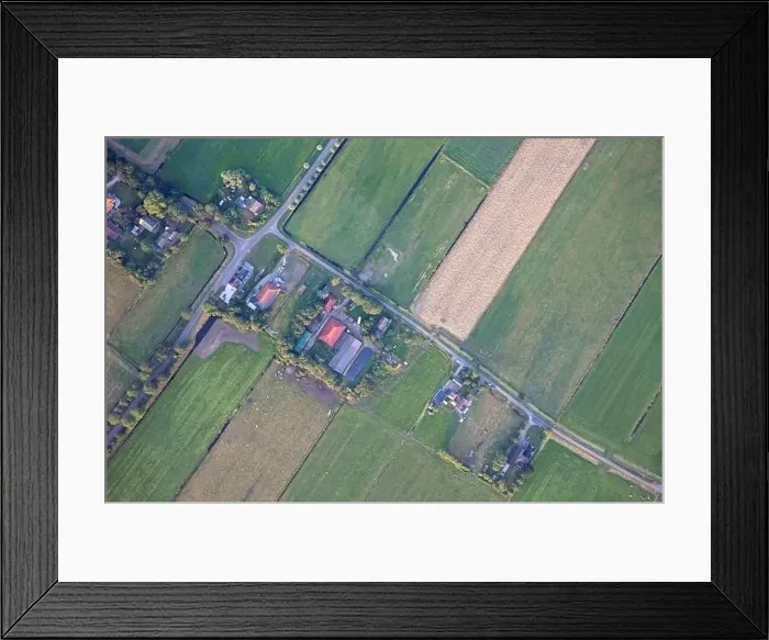 Framed Print : Agricultural landscape of Friesland Framed Print : Agricultural landscape of Friesland