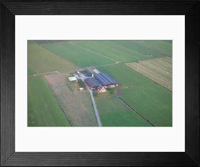 Framed Print : Agricultural landscape of Friesland Framed Print : Agricultural landscape of Friesland