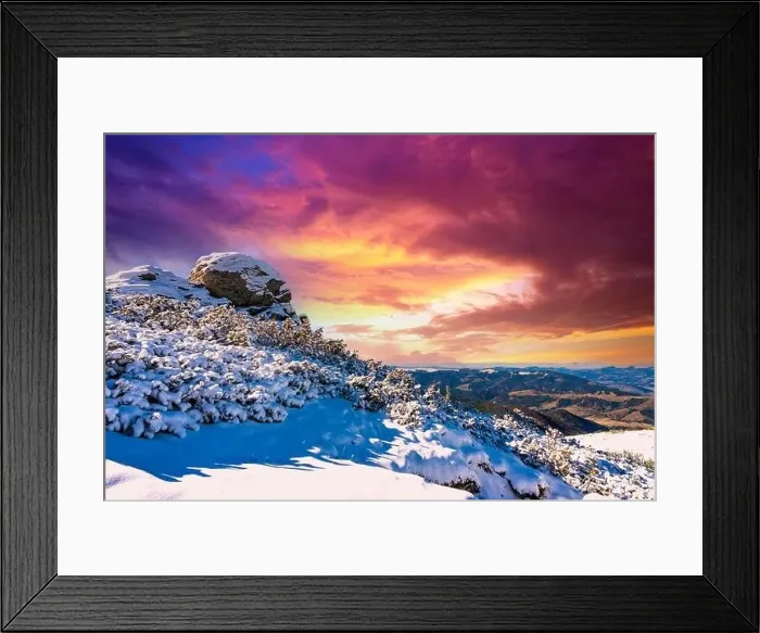 Framed Print : Landscapes of the Carpathian Mountains, covered with large stone ledges in Ukraine, near the village of Dzembronya Framed Print : Landscapes of the Carpathian Mountains, covered with large stone ledges in Ukraine, near the village of Dzembronya