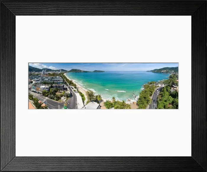 Framed Print : Aerial view of panorama Patong bay at phuket island on September 17-2021 Beautiful island in thailand Amazing High Framed Print : Aerial view of panorama Patong bay at phuket island on September 17-2021 Beautiful island in thailand Amazing High