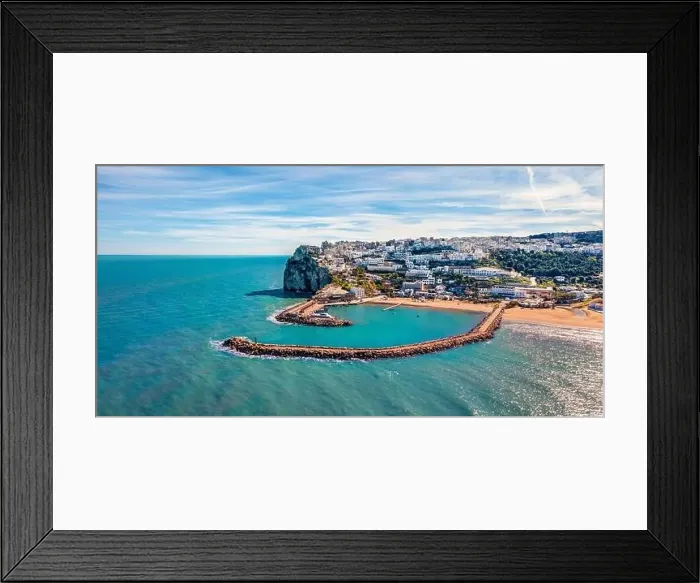 Framed Print : Panoramic view from flying drone Framed Print : Panoramic view from flying drone