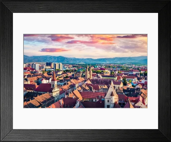 Framed Print : Aerial summer view of Cathedral of the Holy Trinity Framed Print : Aerial summer view of Cathedral of the Holy Trinity