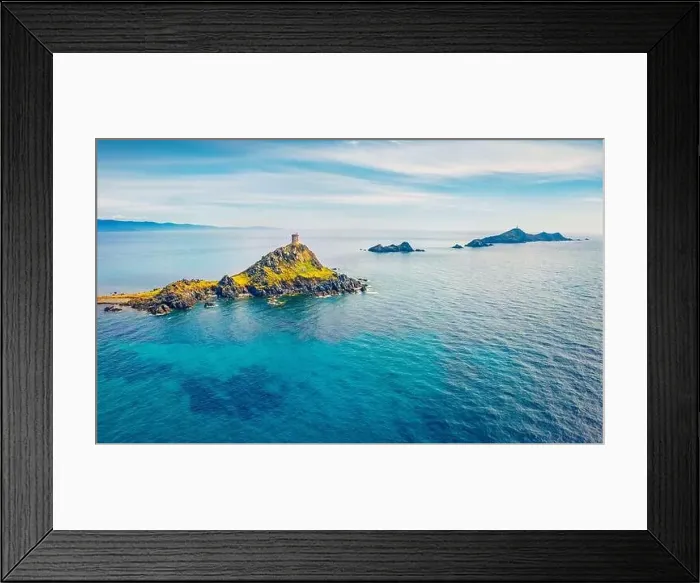 Framed Print : View from flying drone Framed Print : View from flying drone