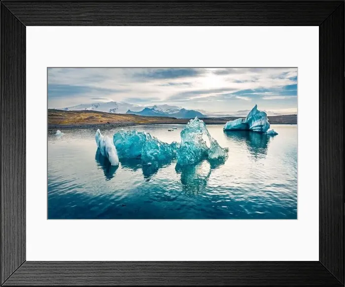 Framed Print : Only by drone you can make so close picture of icebergs in Jokulsarlon Glacier Lagoon Framed Print : Only by drone you can make so close picture of icebergs in Jokulsarlon Glacier Lagoon