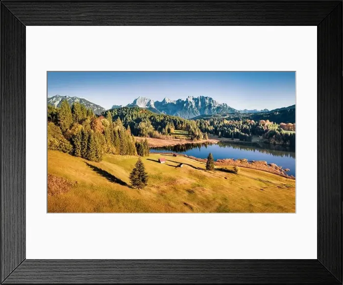 Framed Print : View from flying drone Framed Print : View from flying drone