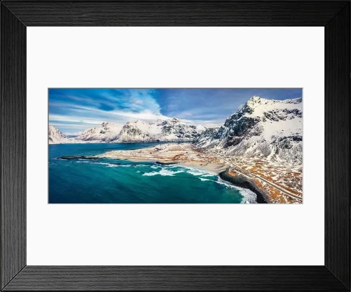 Framed Print : Unbelievabl spring sunset on Skagsanden beach Framed Print : Unbelievabl spring sunset on Skagsanden beach