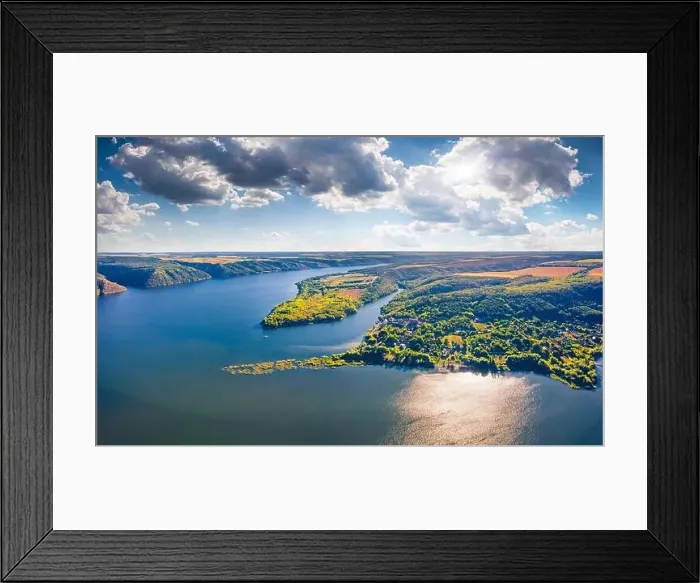 Framed Print : Sunlight reflected from the surface of river Framed Print : Sunlight reflected from the surface of river