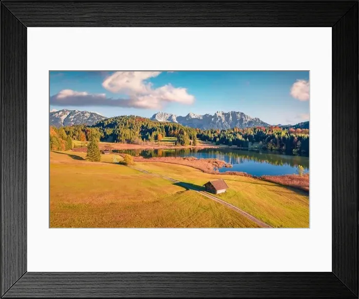 Framed Print : Aerial landscape photography Framed Print : Aerial landscape photography