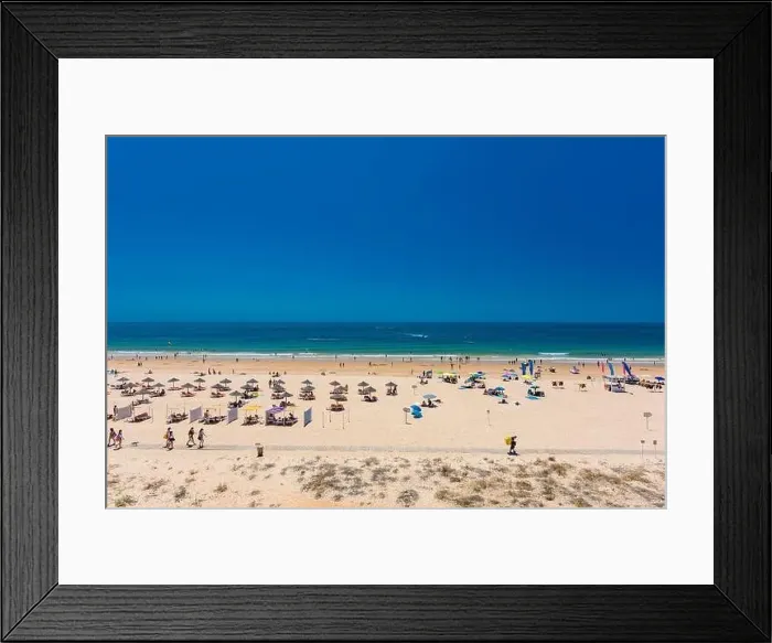 Framed Print : Aerial drone beach view of Vilamoura and Praia de Falesia, Algarve, Portugal Framed Print : Aerial drone beach view of Vilamoura and Praia de Falesia, Algarve, Portugal