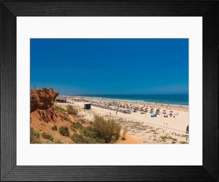 Framed Print : Aerial drone beach view of Vilamoura and Praia de Falesia, Algarve, Portugal Framed Print : Aerial drone beach view of Vilamoura and Praia de Falesia, Algarve, Portugal