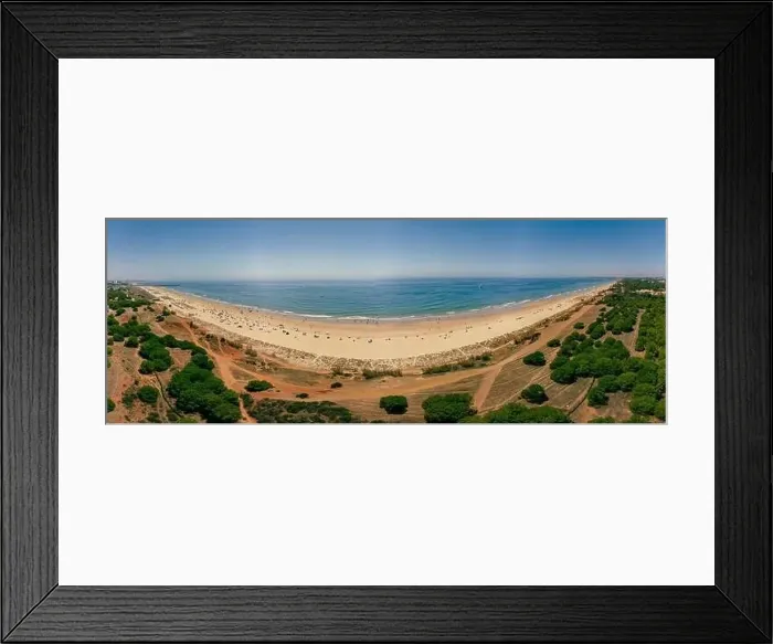 Framed Print : Aerial drone beach view of Vilamoura and Praia de Falesia, Algarve, Portugal Framed Print : Aerial drone beach view of Vilamoura and Praia de Falesia, Algarve, Portugal