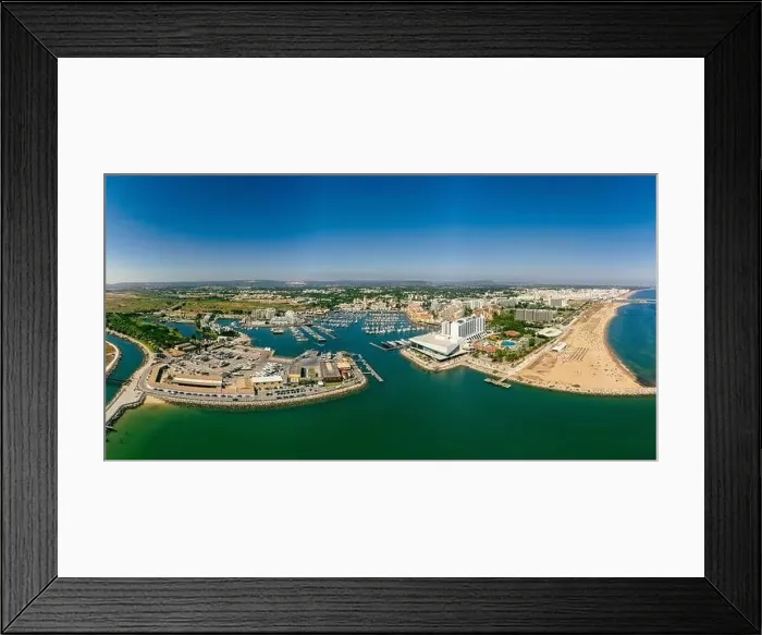 Framed Print : Aerial drone beach view of Vilamoura and Praia de Falesia, Algarve, Portugal Framed Print : Aerial drone beach view of Vilamoura and Praia de Falesia, Algarve, Portugal