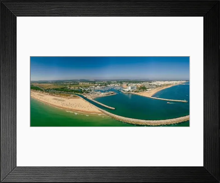 Framed Print : Aerial drone beach view of Vilamoura and Praia de Falesia, Algarve, Portugal Framed Print : Aerial drone beach view of Vilamoura and Praia de Falesia, Algarve, Portugal