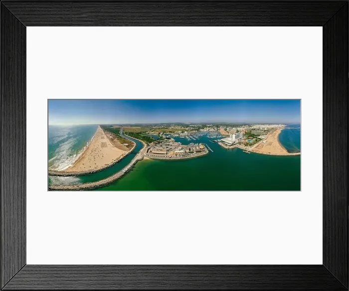 Framed Print : Aerial drone beach view of Vilamoura and Praia de Falesia, Algarve, Portugal Framed Print : Aerial drone beach view of Vilamoura and Praia de Falesia, Algarve, Portugal