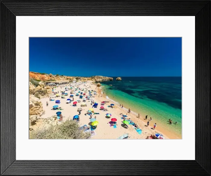 Framed Print : Aerial panoramic view of amazing Praia dos Paradinha beach, Albufeira, Algarve, Portugal Framed Print : Aerial panoramic view of amazing Praia dos Paradinha beach, Albufeira, Algarve, Portugal
