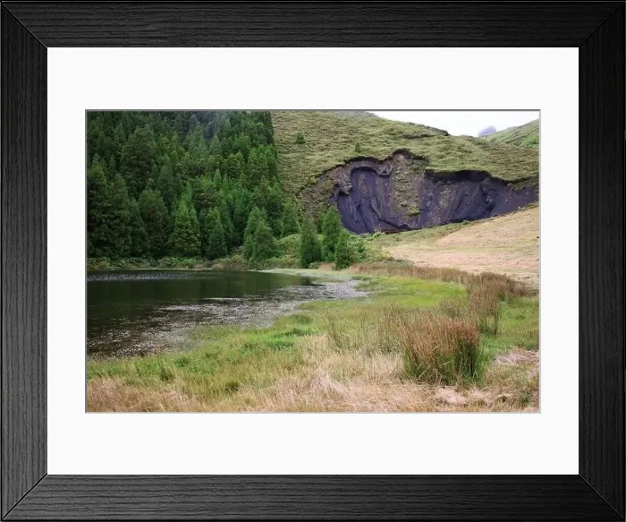 Framed Print : Lagoa do Peixe, Sao Miguel island, Azores Framed Print : Lagoa do Peixe, Sao Miguel island, Azores