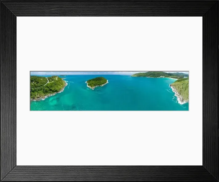 Framed Print : Aerial view drone shot of panorama laem promthep cape Beautiful scenery andaman sea in summer season at phuket thailand Framed Print : Aerial view drone shot of panorama laem promthep cape Beautiful scenery andaman sea in summer season at phuket thailand