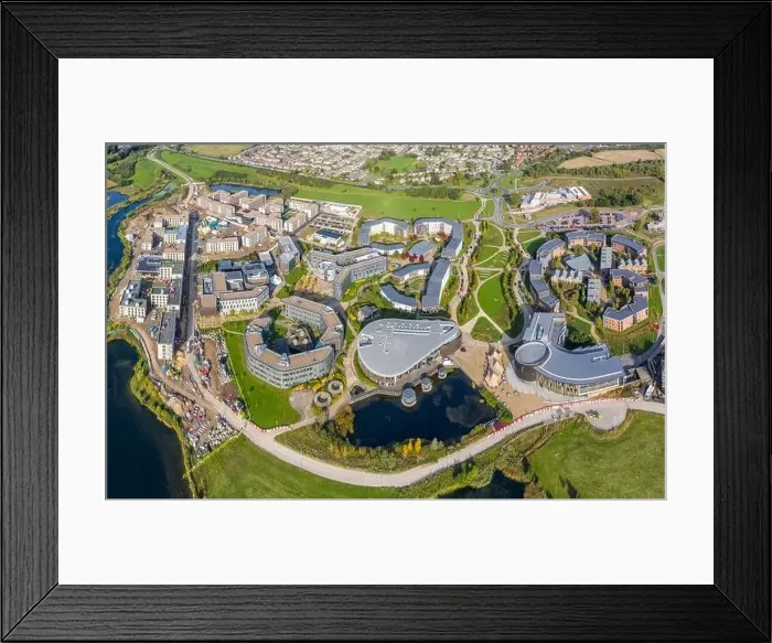 Framed Print : UNIVERSITY OF YORK, YORK, UK - OCTOBER 11
