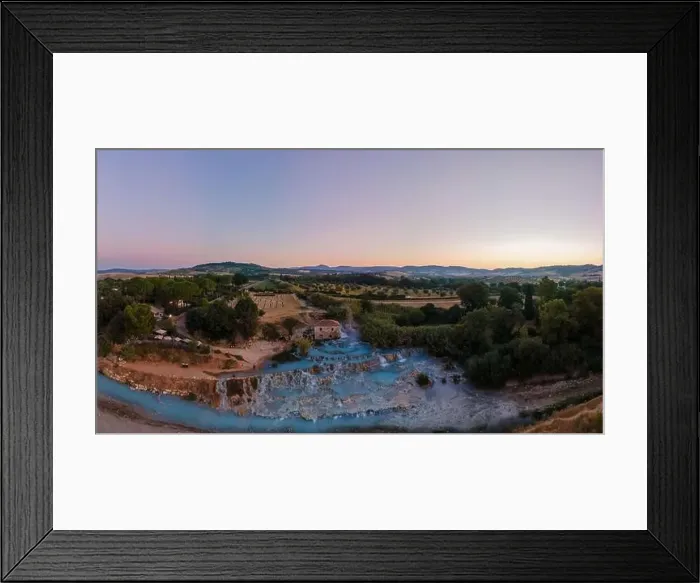 Framed Print : Toscane Italy, natural spa with waterfalls and hot springs at Saturnia thermal baths Framed Print : Toscane Italy, natural spa with waterfalls and hot springs at Saturnia thermal baths
