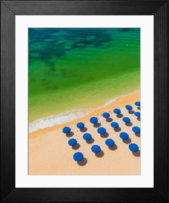Framed Print : Aerial drone views of Praia da Marinha and Malhada do Baraco - beaches in Algarve, Portugal Framed Print : Aerial drone views of Praia da Marinha and Malhada do Baraco - beaches in Algarve, Portugal