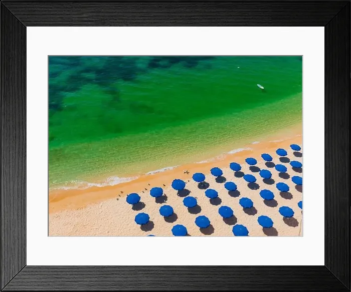 Framed Print : Aerial drone views of Praia da Marinha and Malhada do Baraco - beaches in Algarve, Portugal Framed Print : Aerial drone views of Praia da Marinha and Malhada do Baraco - beaches in Algarve, Portugal