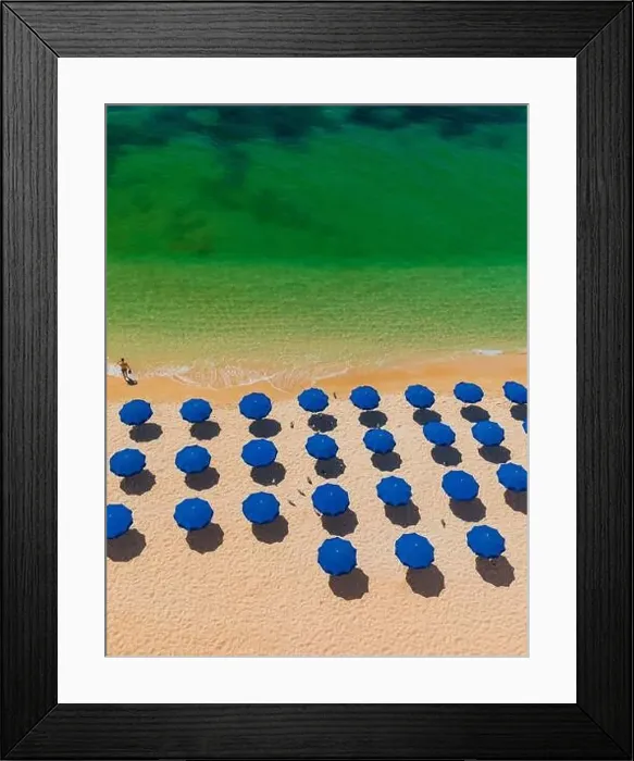 Framed Print : Aerial drone views of Praia da Marinha and Malhada do Baraco - beaches in Algarve, Portugal Framed Print : Aerial drone views of Praia da Marinha and Malhada do Baraco - beaches in Algarve, Portugal