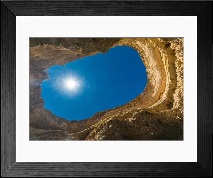 Framed Print : Aerial drone view of the Albandeira Beach (Praia da Albandeira) in Lagoa, Algarve, Portugal Framed Print : Aerial drone view of the Albandeira Beach (Praia da Albandeira) in Lagoa, Algarve, Portugal
