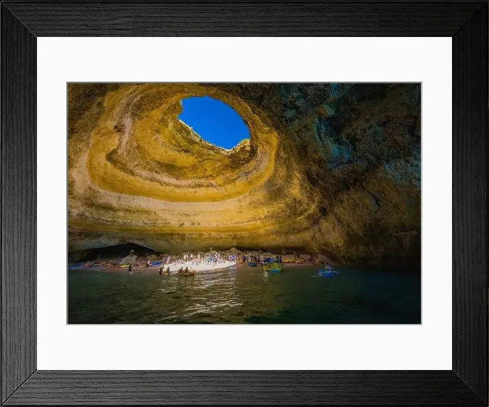 Framed Print : Aerial drone views of Praia da Marinha and Malhada do Baraco - beaches in Algarve, Portugal Framed Print : Aerial drone views of Praia da Marinha and Malhada do Baraco - beaches in Algarve, Portugal
