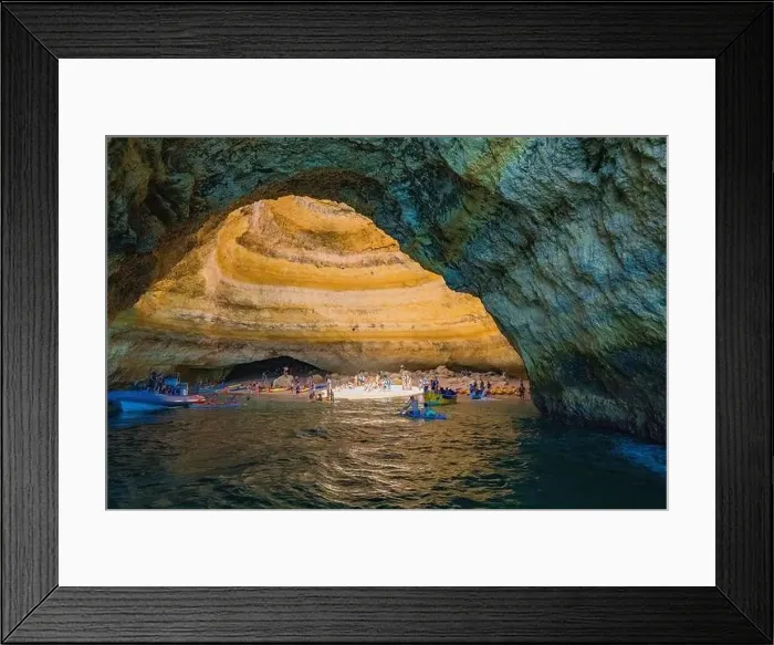 Framed Print : Aerial drone views of Praia da Marinha and Malhada do Baraco - beaches in Algarve, Portugal Framed Print : Aerial drone views of Praia da Marinha and Malhada do Baraco - beaches in Algarve, Portugal