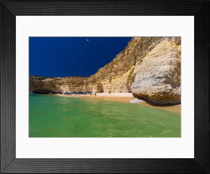 Framed Print : Aerial drone views of Praia da Marinha and Malhada do Baraco - beaches in Algarve, Portugal Framed Print : Aerial drone views of Praia da Marinha and Malhada do Baraco - beaches in Algarve, Portugal